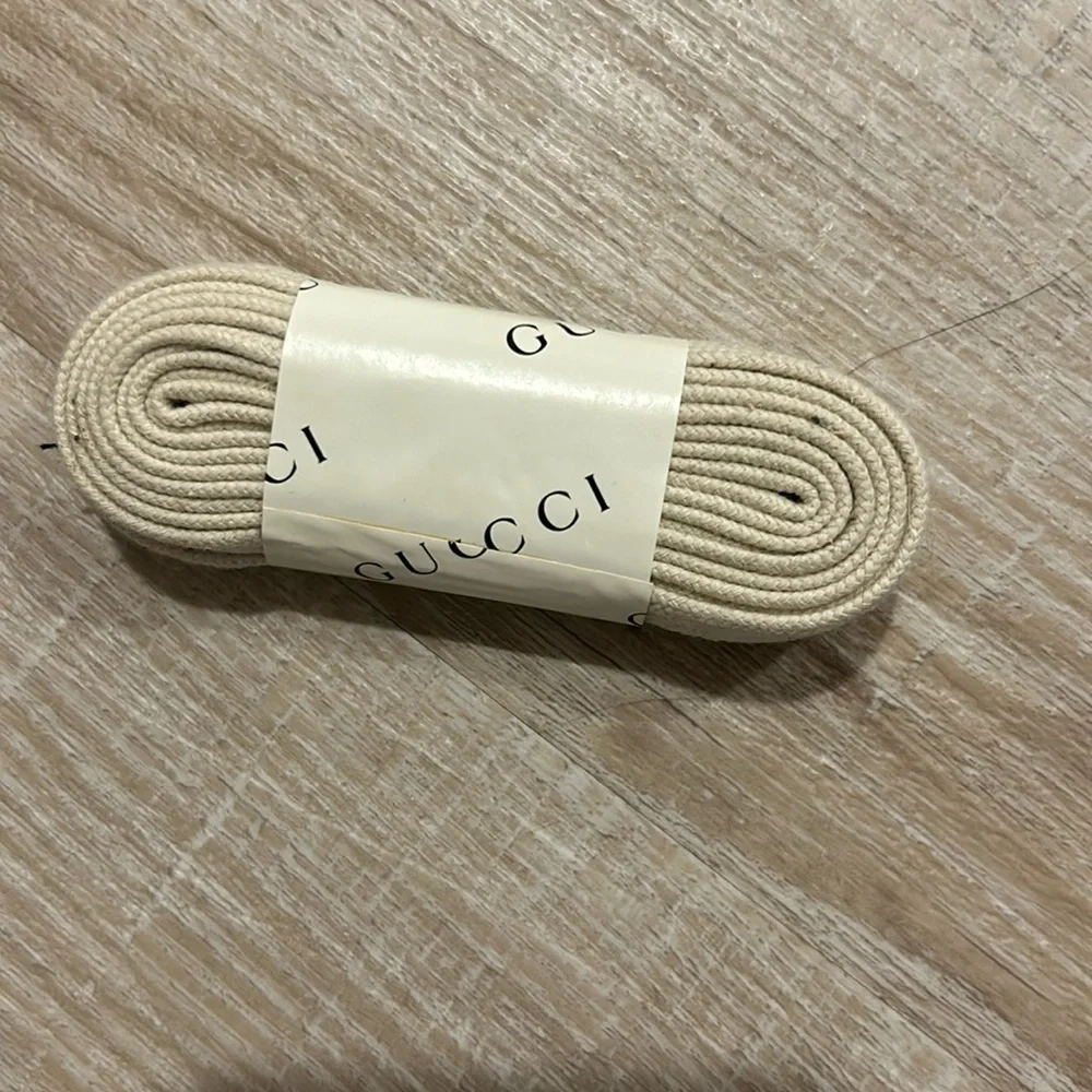 Gucci shoe laces